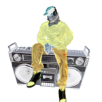 drake sitting template